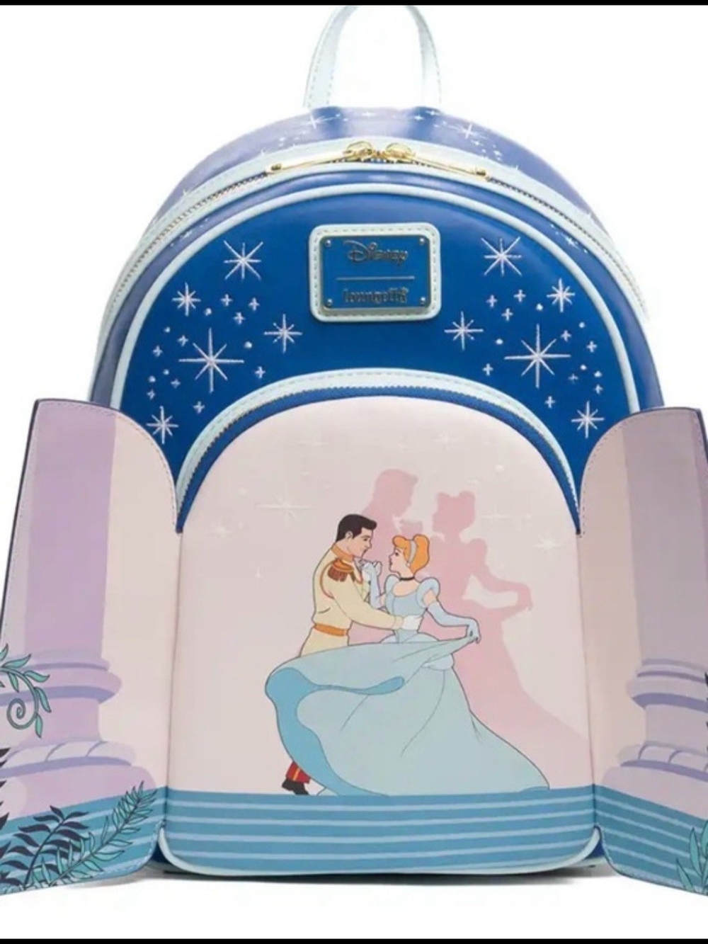 Loungefly Cinderella Once Upon a Dream Series Mini Backpack - Picture 2 of 6